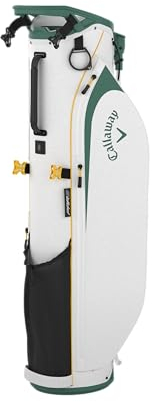 Callaway Golf PAR 3 Standtasche (Weiß/Grün/Goldene Rute)