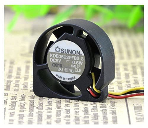 For KDE0502PFB2-8 5V 0.6W 2510 Hard Drive Router Fan