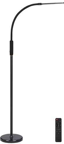 Steh-/Tischlampe LED schwarz 174 cm dimmbar verstellbar klemmbar modern Apus