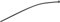 HOMEDEK 100 Stueck 150 x 1.8mm Elektrischer Nylon Befestigung Kabelbinder - Schwarz