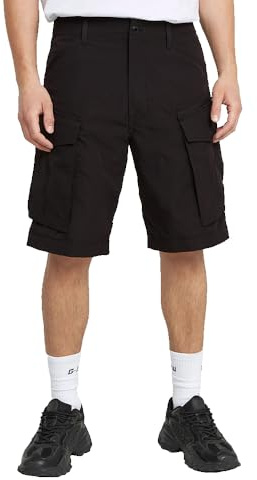 G-STAR Herren Rovic Zip Relaxed Shorts, Schwarz (dk Black D08566-D909-6484), 32
