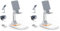 BHHB Supporto Telefono Universale Supporto Cellulare Scrivania Pieghevole per iPhone 15 14 13 12 11 Pro Xs Xr X 8, Huawei, Galaxy, alle Smartphones (Bianco) (Confezione da 2)