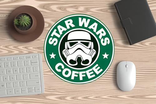 Mauspad für Maus, PC oder Laptop, Freaks, Filme, TV-Serie (Kriegs-Pad Galaxien – Stormtrooper).