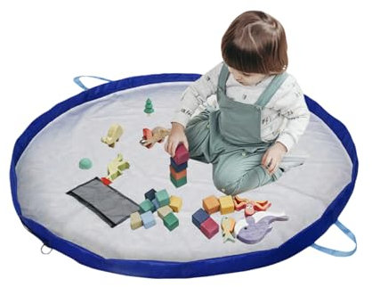 Spielzeugspeichertaschen, Toy Bag für Reise,Faltbare Kordelstring -Spielzeugbeutel - Tragbarer großer, wiederverwendbarer Einkaufsbehälter für Kinder Spielzimmer Wohnzimmer Schlafzimmerzubehör