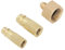 AMAKO AC Umrüstadapter Teile:Retrofit Adapter Set,für R134A Klimaanlage Kupfer Material 3 Stück