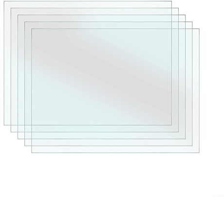 FEP-Folie, 220 x 320 mm, 0,15 mm Dicke, für 3D-Drucker-Harz-MwSt-Ersatz, hohe Lichtdurchlässigkeit über 95 %, antihaftbeschichtet, wiederverwendbar für DLP LCD SLA 3D-Druck