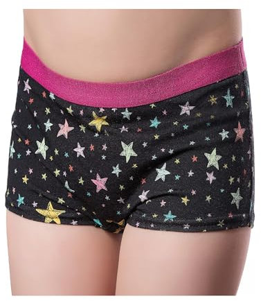 DRY & COOL Tages-Inkontinenzslip für Mädchen | Unterwäsche | Waschbar | Absorbierende Einlage | Stary Night | 146-152 cm (11-12 Jahre)