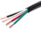 500FT Outdoor UV Protection Rated Professional 16/4 Speaker Audio Cable True Spec & Gauge 16AWG Direct Burial Bulk Spool (500FT, 16/4)