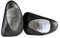 Casablanca Leuchter Set Stone Metall anthrazit Teelichthalter Windlicht Leuchte Deko Stein