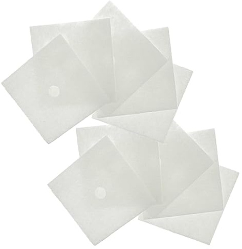 vhbw Filterset kompatibel mit Maico ER-AP100 F | ER-AP100 G, ER-AP100 H, ER-AP100 VZ Lüftungsgerät - Luftfilter G2 (10 Stück), Weiß