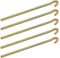 AMANKA Stahl-Hart 5 Vierkant Zelt-Heringe Erdnägel 220x6mm Bodenanker Camping-Zeltnägel Erdanker Robust Stabil Verzinkt