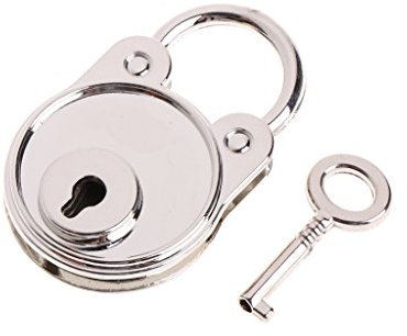 JENOR New Bear Mini cadenas vintage style ancien avec clé