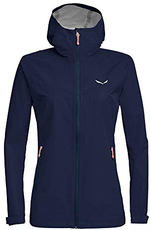 Salewa Giacca Puez (Aqua 3) Power-Tex da donna, Blu scuro, L