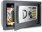 Lucn Safe Möbeltresor Tresor Wandtresor Wandsafe Dokumententresor mit Elektonik- Zahlenschloss 31x20x20 cm, 8,5 l, Grau