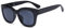 Eyekepper Übergroß Brille - Retro Brillen für Frauen - Graue Glas