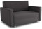 Sofa Pura Maxi mit Schlaffunktion - Schlafsofa mit Bettkasten, Sofagarnitur, Bettsofa, Wohnlandschaft, Couch, Polstersofa (Dunkelgrau (Suedine 36))