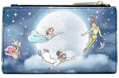 Loungefly Disney Peter Pan Second Star Flap Wallet