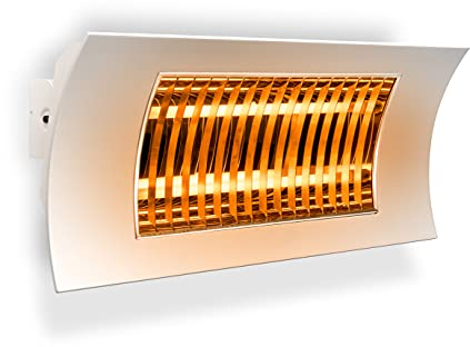 HIW 2000/2/2 F Premium+ weiß, Infrarot-Wandheizstrahler 2000 W, Fernbedienung, Made in Europe