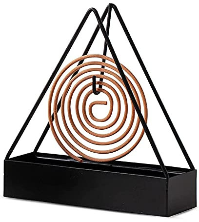 Rpanle Support de Bobine de Moustique, Porte Spirale Anti-Moustique, Cadre De Bobine De Moustique De Fer, Porte-encens Domestique pour Patio Extérieur à la Maison