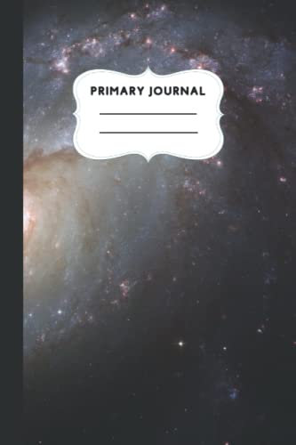 Primary Journal Kindergarten Writing Tablet: Top half of page is blank the bottom half is lined for Handwriting Practice