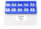 CDBP 12mm Square Carbide Inserts Cutters with 4 Cutting Edge 12×12×1.5mm-35° for Spoilboard Surfacing Router Bit, 10pcs