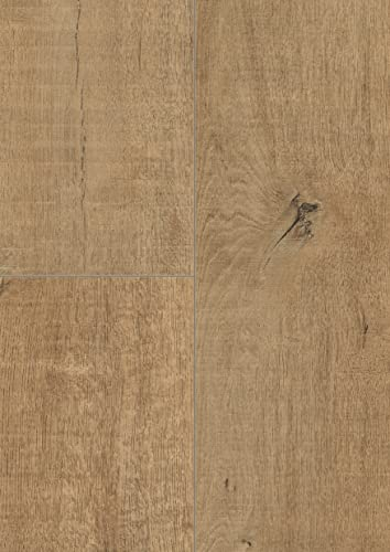 EGGER Muster Home Laminatboden EHL171 Springfield Eiche natur (297mmx327mm) | Langlebig & Wertbeständig