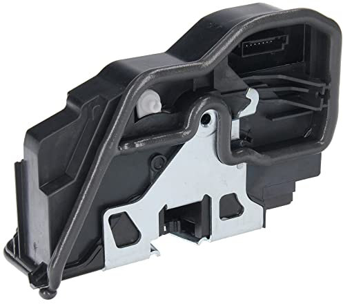 GEPCO Advanced Technology Serrure de porte avant gauche compatible avec BMW E90 E60 E81 E83 E85 E60 E70 F30 F11, 4 voies, Montage panneau, Noir, Manuel