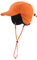 Magracy Outdoor-Baseballkappe für Herren, wasserdicht, Wintermütze mit Ohrenklappen, Orange, L
