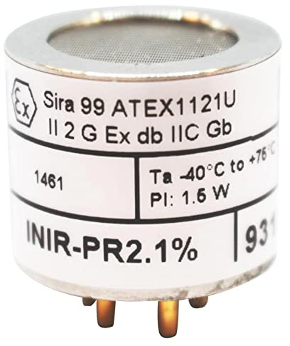 Gas-Detekt-Sensor, Butan, 100 ppm, Inir-Bu, 1 Stück