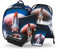 Baagl Schulranzen Jungen Set 5 Teilig, Shelly Hartschalen Schultasche ab 1. Klasse, Ergonomische Grundschule Ranzen mit Brustgurt (Space Shuttle)