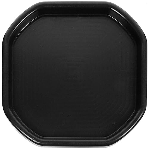 Infanity Mini Tuff Tray: Bandeja de Actividades y Juegos para Minimundos (70cm), Negro