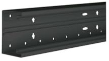 Hager BR6510019011 Brüstungskanal Unterteil (L x B) 2000mm x 100mm 2m Schwarz