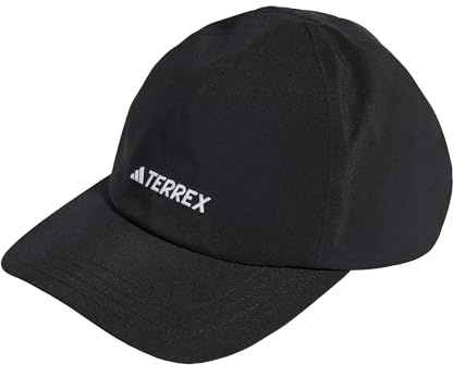 adidas Unisex Terrex RAIN.RDY Cap, Black/White, XL