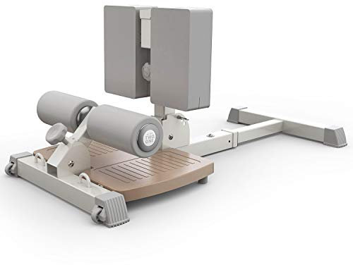 QYEZSOTL Deluxe Multifunktions-Tief-Sissy-Squat-Bank Heim-Fitnessstudio-Trainingsstation Bein-Trainingsgerät