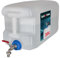 KOTARBAU® Wasserkanister 30l mit Hahn Kunststoff Wasserbehälter Weiß Kanister Wassertank Trinkwasserkanister Camping Wasserkanister Trinkwassertank Wasser Behälter