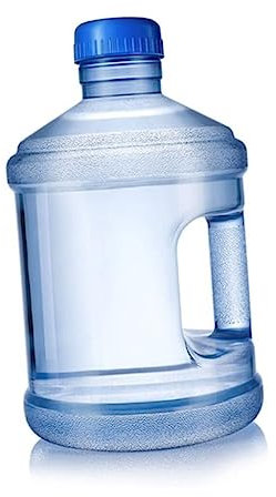 Botella Agua Botella de agua potable for el hogar, hervidor de agua for acampar al aire libre, cubo con tapa, almacenamiento de hervidor, hervidor de agua de plástico, cubo portátil Botella(5L)
