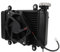 RASTKY Refroidisseur de Radiateur Refroidi à l'eau, Ventilateur de Radiateur de 270 Mm pour Pit Quad Dirt Dirt ATV
