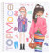 Depesche 13804 TOPModel Dress Me Up - Stickerbuch mit 24 Seiten vorgedruckter Model Motive zum Selbstgestalten, inkl. 11 Stickerbogen
