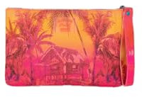 F**K PRINTED CANVAS MAXI POCHETTE Multicolore TU FANTASIA