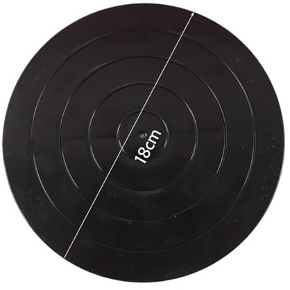 Tortenplatte Drehbar,Töpferscheibe 1Pcs 11/18 Cm Plastic Pottery Wheels Rotate Turntable DIY 360 Rotation Rotary Plate Clay Pottery Sculpture Tool Diameter(18cm)