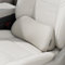 GJBHN Coussin Lombaire Voiture pour Ferrari F250 EV 2025 Respirant Oreiller de Soutien Lombaire Mousse à Mémoire de Forme Coussin Dos Voiture,Four Seasons Model-Beige