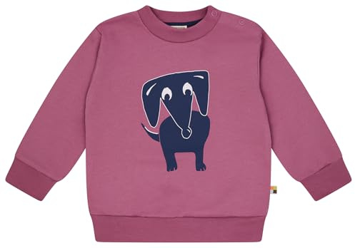 loud + proud Mädchen Mit Druckmotiv, GOTS Zertifiziert Sweatshirt
