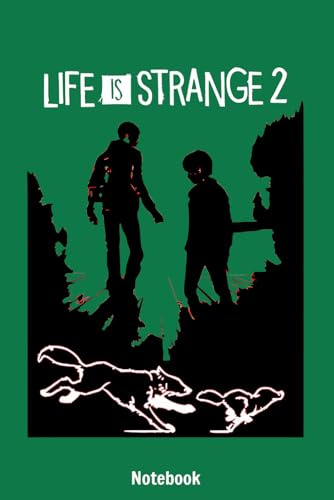 Sean and Daniell Life is Strange 2 Notebook: Journal College Ruled Notebook | 120 Pages | 6 x 9 Size | Gift