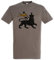 Urban Backwoods Lion of Judah I Herren T-Shirt Grau Größe 2XL