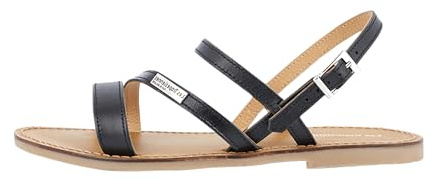 Les Tropéziennes par M. Belarbi Baden, Damen Slingback Sandalen, Schwarz (Noir), 40 EU