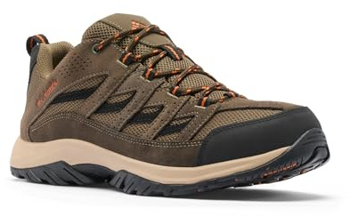 Columbia Men's Crestwood Hiking Shoe, Camo Brown, Heatwave, 15 UK