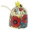 Old Tupton Ware Honey Pot With Spoon Jam Jar 1359 Preserves Yellow Red Poppy