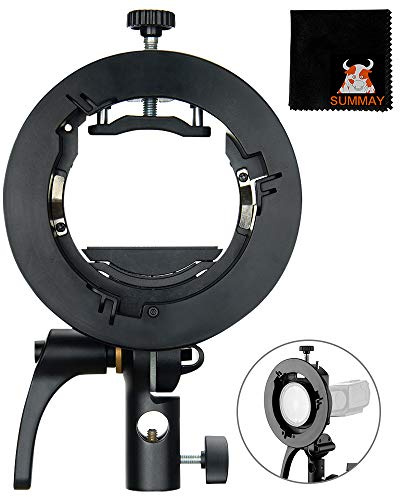 Godox S2 Bowens Mount S-Typ Halterung für Godox V1 AD200Pro AD200 AD400Pro V860II TT350 TT685 Speedlite Halterung (S2-Typ Halterung)