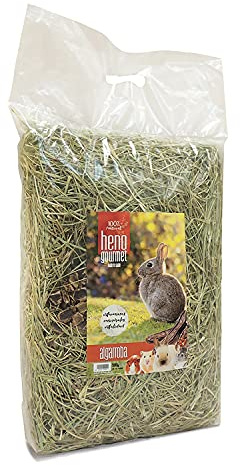 HENO GOURMET - Heno con Algarroba Conejos y Roedores, 500 g, Natural