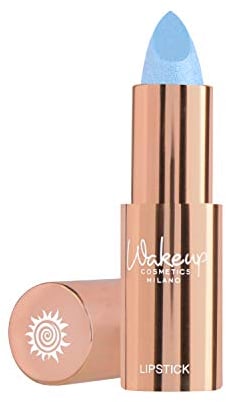 Wakeup Cosmetics - Hochglänzender Lippenstift, Lippenstift mit Leuchteffekt, Farbe Sky High
